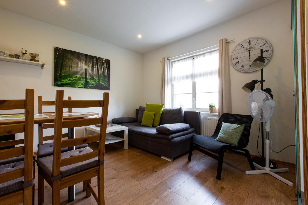 Ferienwohnung Am Goethepark Im Leipziger Neuseenland Esterno foto